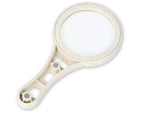Carson Optical Wheat Version MagnetMag Handheld Magnifier Beige DX-50EF