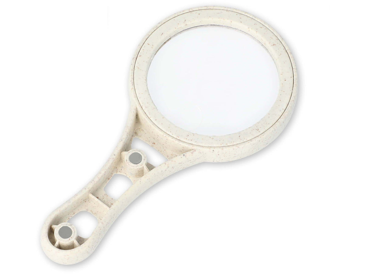 Carson Optical Wheat Version MagnetMag Handheld Magnifier Beige DX-50EF