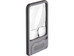 Carson Pocket Magnifier Loupe w/ LED Light Gray
