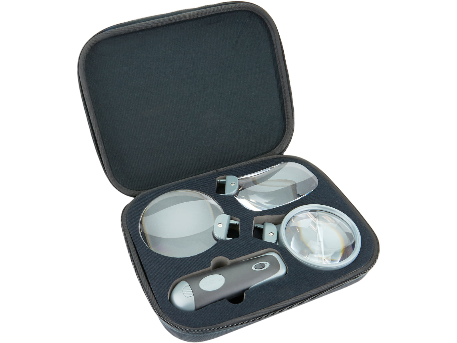 Carson Remov-A-Lens 3-in-1 LED Lighted Handheld Magnifier Loupe RL-30