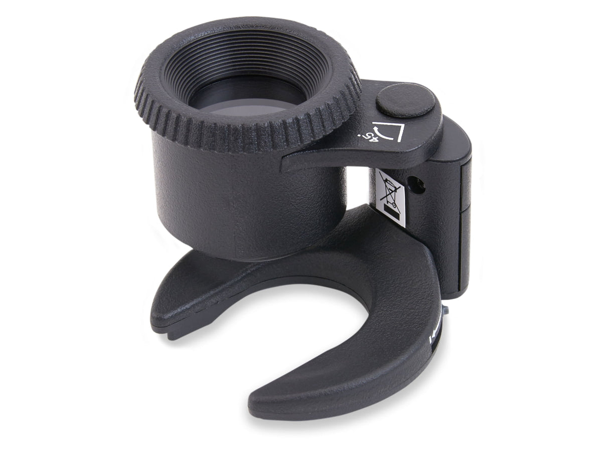 Carson SensorMag 4.5X Magnification Loupe w/ LED Black SM-44