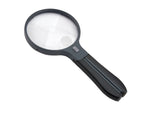 Carson SplitHandle 2x/3x Magnifying Glass Black