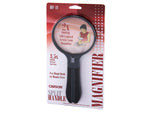 Carson SplitHandle 2x/3x Magnifying Glass Black