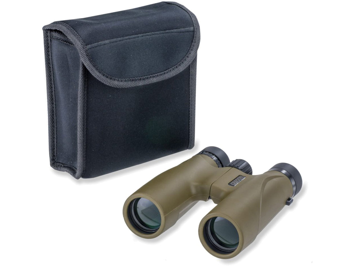 Carson Stinger 12x32mm Compact Binocular Matte Olive Green HW-232