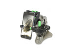 Carson 100-1000x Table Top Microscope w/Universal Smartphone Adapter for Microscopes Black/Gray MS-100SP