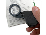 Carson TriView 5x / 10x / 15x Folding Loupe with Built-in Case