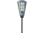Carson Ultra-Bright Fully Adjustable 6 LED Book Light Grey FL-66