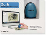 Carson zOrb LED Lighted USB Digital Computer Microscope Blue Small MM-500