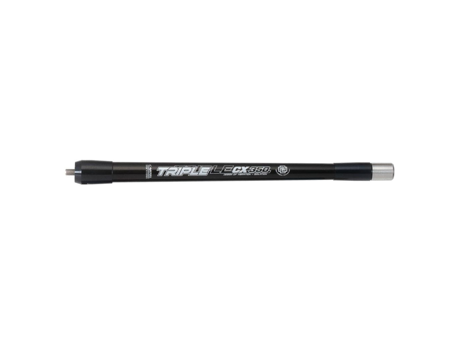 Cartel Triple CX-350 Side Bar Black 12 in. 351000-BLK-12