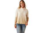 Carve Designs Bodie Funnel Neck - Women's Lt. Khaki Ombre