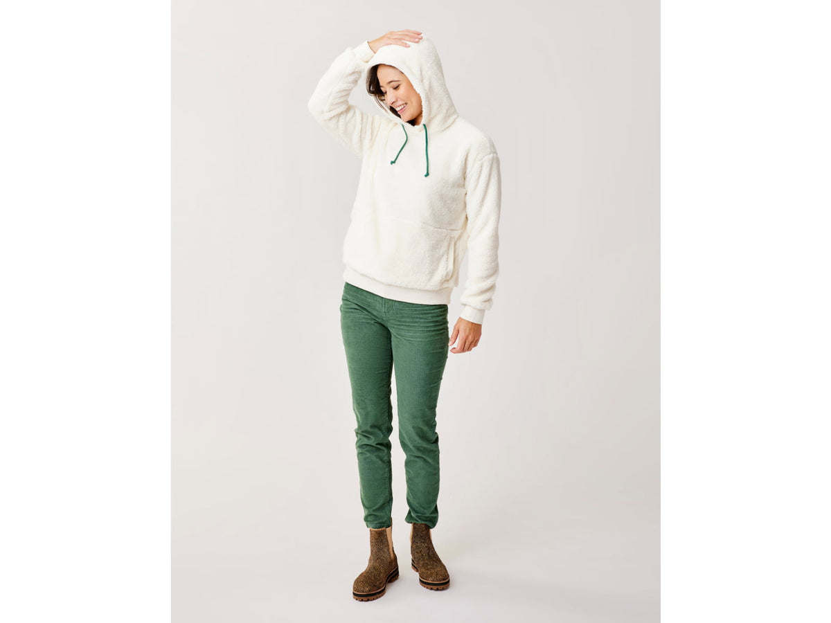 Carve Designs Brie Sherpa Hoodie - Women's Birch