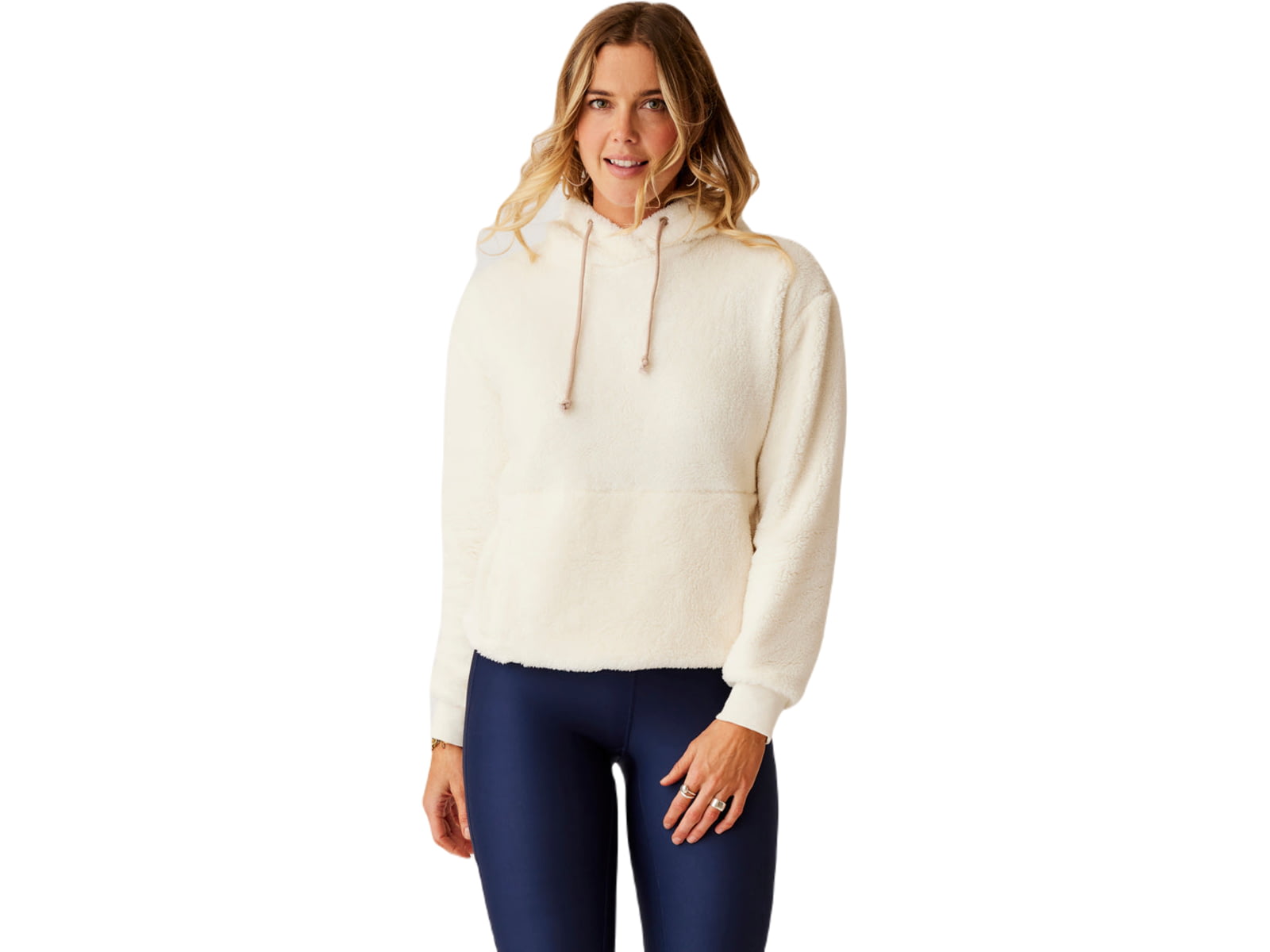 Carve Designs Brie Sherpa Hoodie - Women's Birch