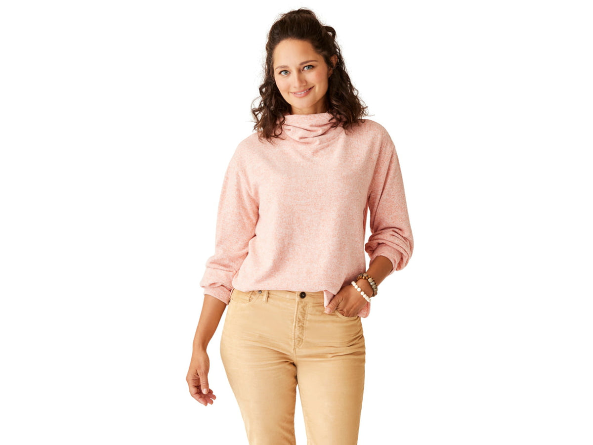 Carve Designs Cove Supersoft Cowl - Women's Lt. Henna Heather
