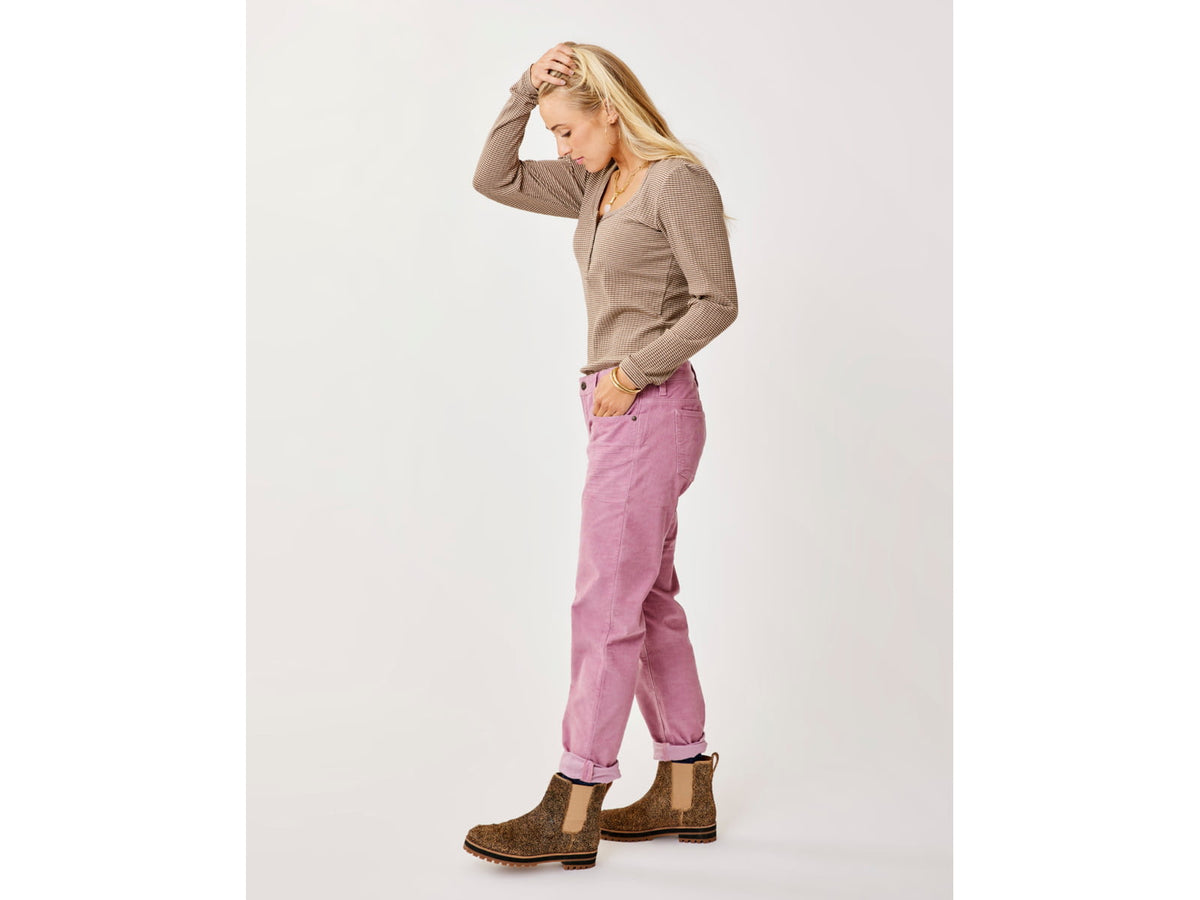Carve Designs Emma Top - Women's Dk. Brown Stripe