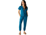 Carve Designs Milo Gauze Top - Women's Azul Small