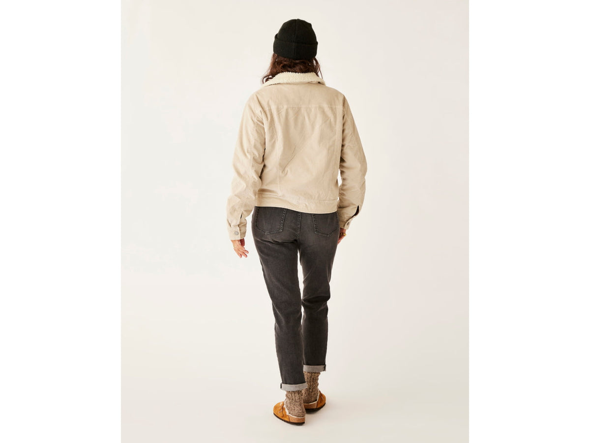 Carve Designs Rhea Buttercord Jacket - Women's Cement