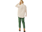 Carve Designs Rockvale Sweater - Women's Birch Mini Stripe