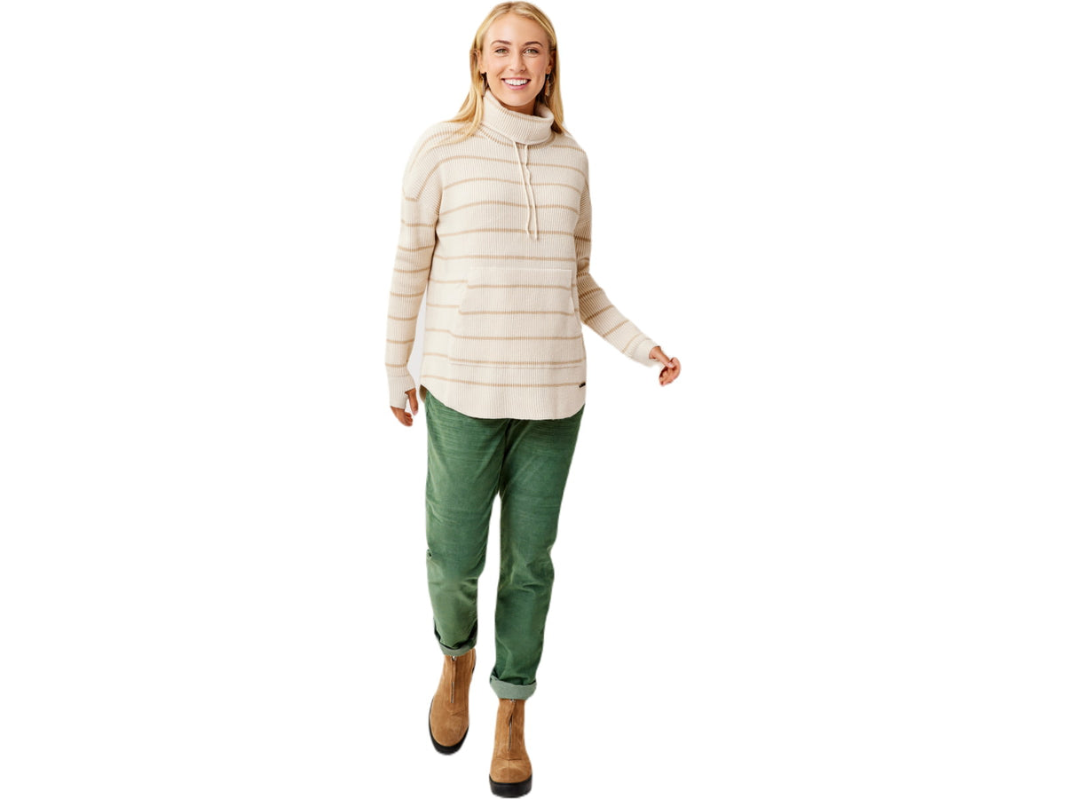 Carve Designs Rockvale Sweater - Women's Birch Mini Stripe