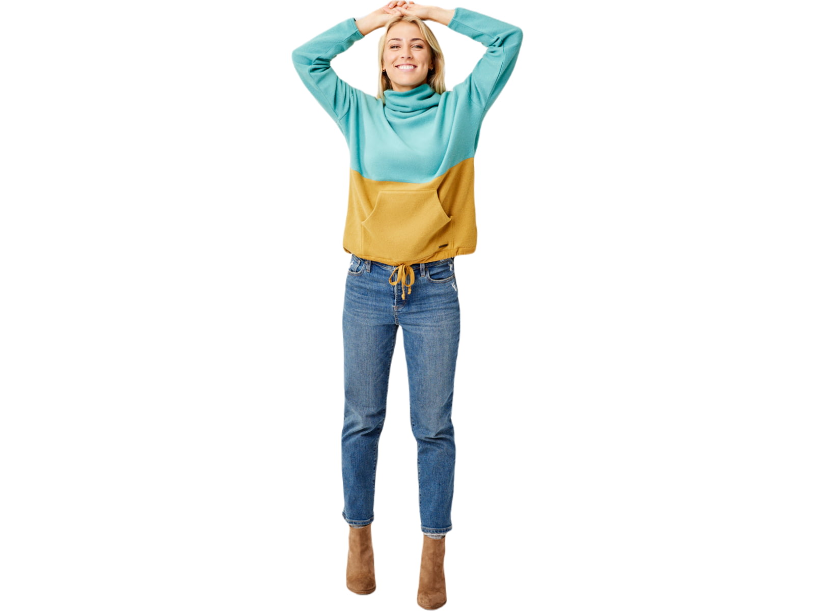 Carve Designs Rowayton Colorblock Cowl - Women's
