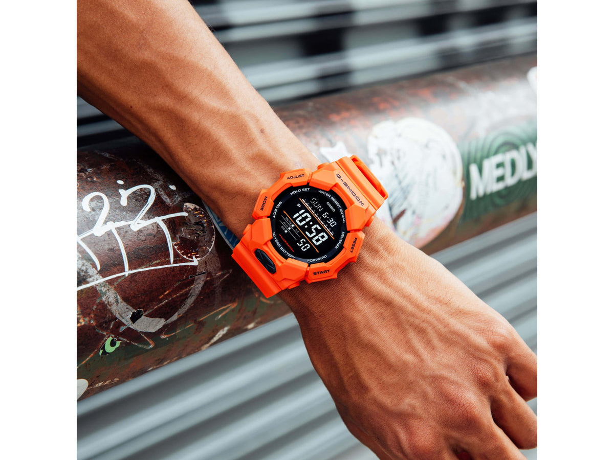 Casio G-Shock Men's Digital Movement Watch 52 mm Case Diameter Resin Red Bio-based Resin