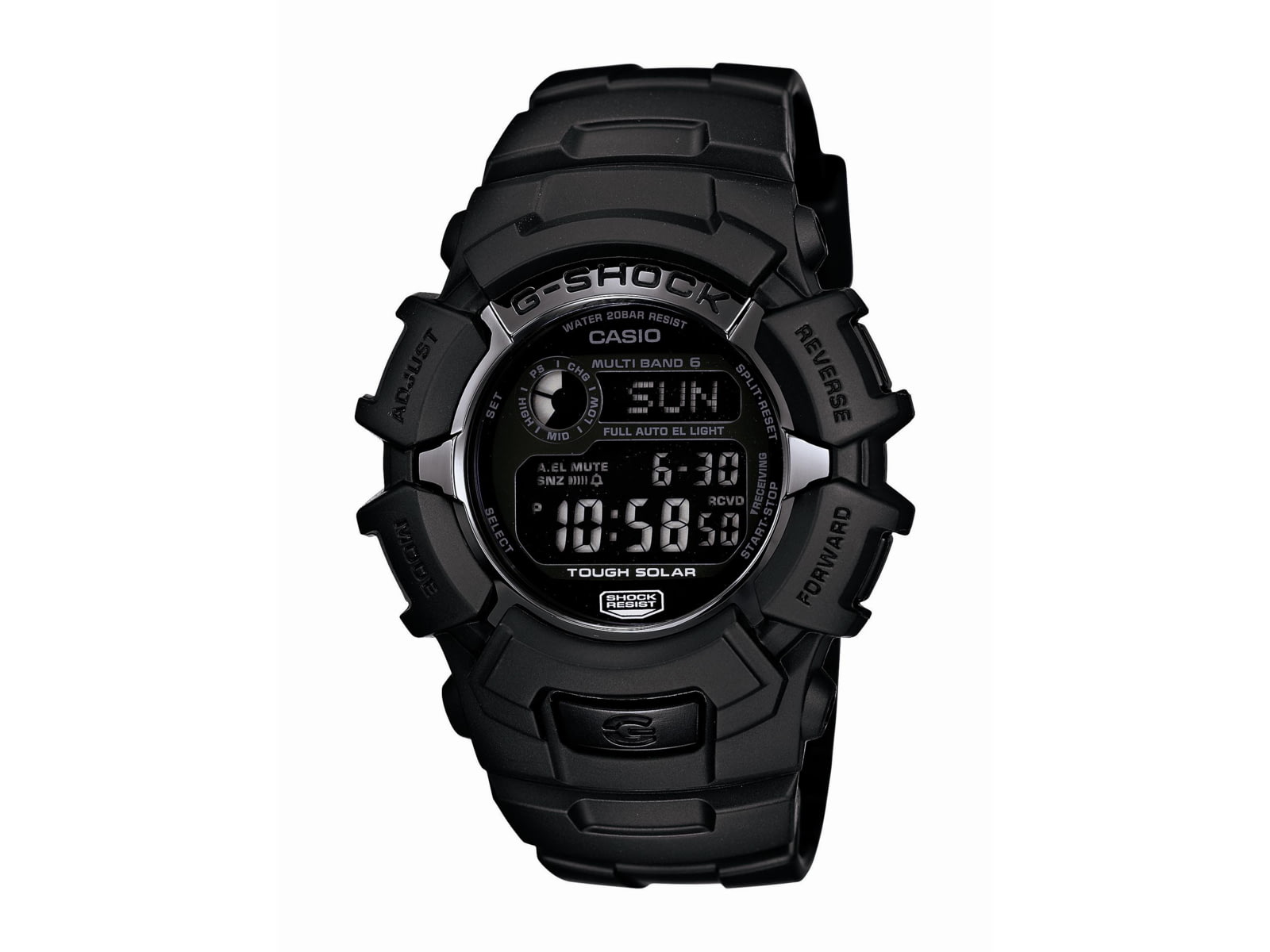 Casio Tactical G Shock Solar Atomic Watch Black small