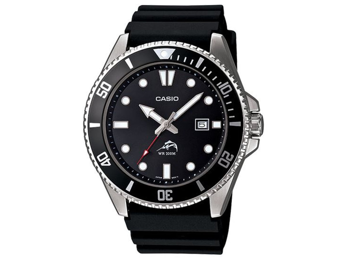 Casio Outdoor Casio Mens Dive Watch Black