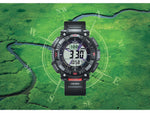 Casio Outdoor Casio Pro Trek Solar Watch Triple Sensor Watching Featuring an Altimeter Barometer Digital Compass Thermometer and 100M WR - Men's