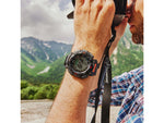 Casio Outdoor Casio Pro Trek Solar Watch Triple Sensor Watching Featuring an Altimeter Barometer Digital Compass Thermometer and 100M WR - Men's