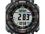 Casio Outdoor Casio Pro Trek Solar Watch Triple Sensor Watching Featuring an Altimeter Barometer Digital Compass Thermometer and 100M WR - Men's