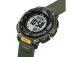 Casio Outdoor Casio Pro Trek Solar Watch Triple Sensor Watching Featuring an Altimeter Barometer Digital Compass Thermometer and 100M WR - Men's
