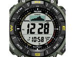 Casio Outdoor Casio Pro Trek Solar Watch Triple Sensor Watching Featuring an Altimeter Barometer Digital Compass Thermometer and 100M WR - Men's