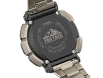 Casio Outdoor Casio Pro Trek Solar Watch Triple Sensor Watching Featuring an Altimeter Barometer Digital Compass Thermometer and 100M WR Titanium Band