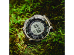 Casio Outdoor Casio Pro Trek Solar Watch Triple Sensor Watching Featuring an Altimeter Barometer Digital Compass Thermometer and 100M WR Titanium Band
