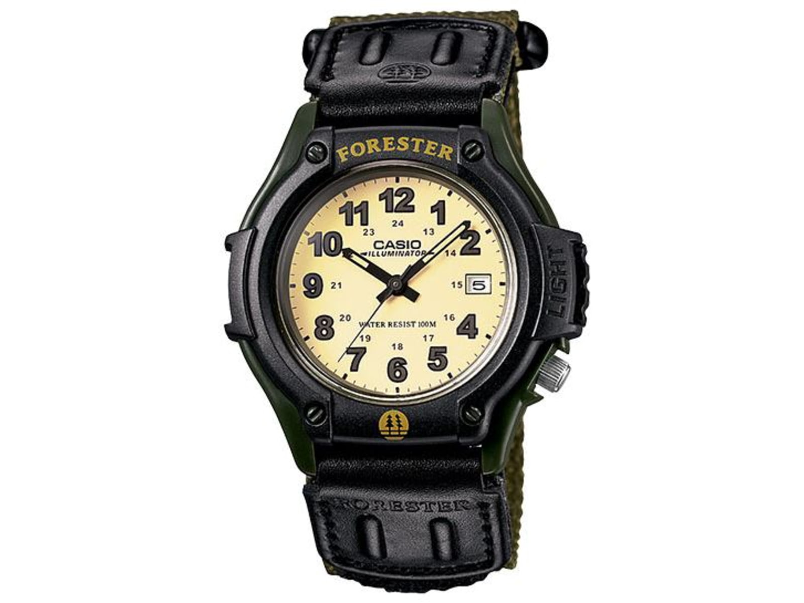 Casio Outdoor Forester White Dial Mens Watch Black