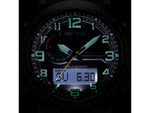 DEMO Casio PRO TREK Tough Solar Triple Sensor Watch - Men's Green
