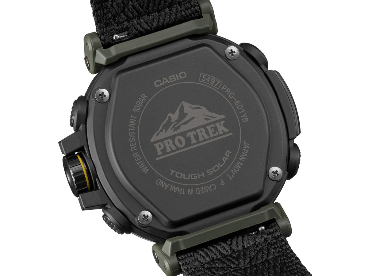 DEMO Casio PRO TREK Tough Solar Triple Sensor Watch - Men's Green