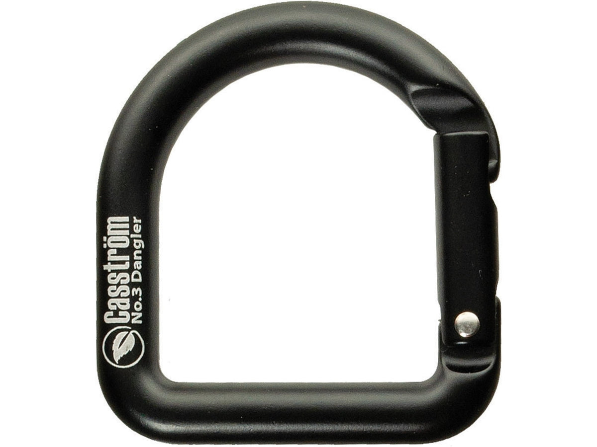 Casstrom D-shape Carabiner Breaking Strength Of 400Kg Can Take Knife Sheaths w/ A Belt Loop Up To 1.38in Wide Not For Climbing For Use w/ No 3 Dangler