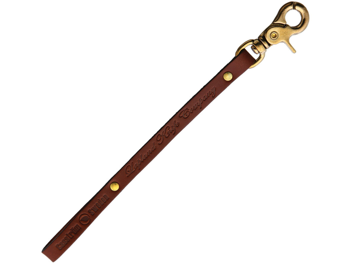 Casstrom Leather Lanyard with Clasp 10.75" overall OS11533