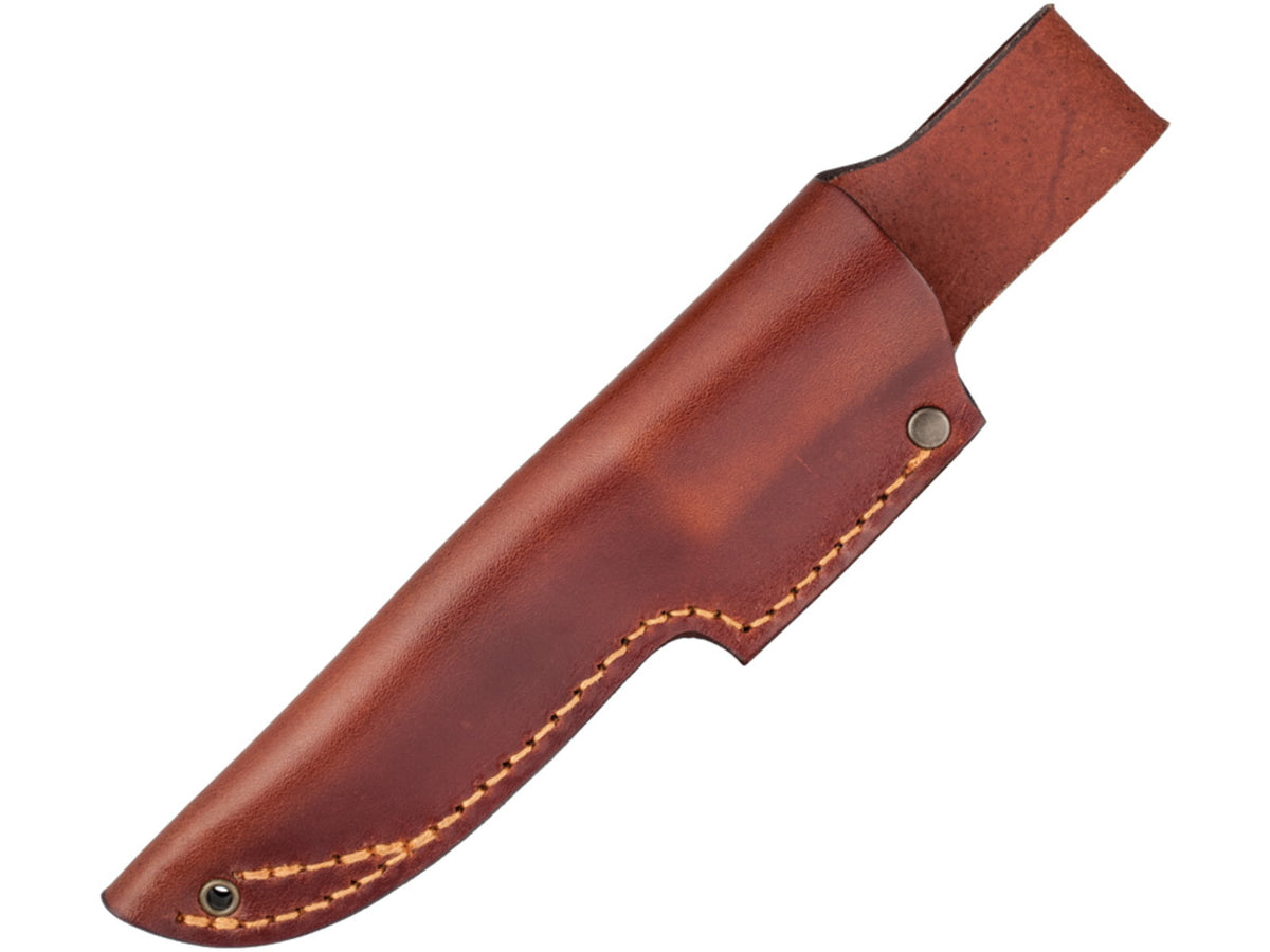 Casstrom No.10 Swedish Forest Knife Sheath Cognac Left Hand 13010L