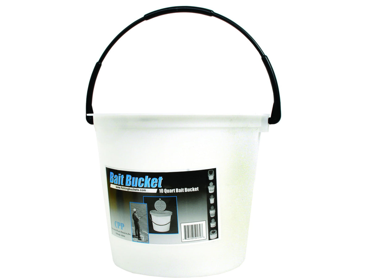 Challenge Plastics 1 Piece Baot Bucket with Lid 10Qt 50179