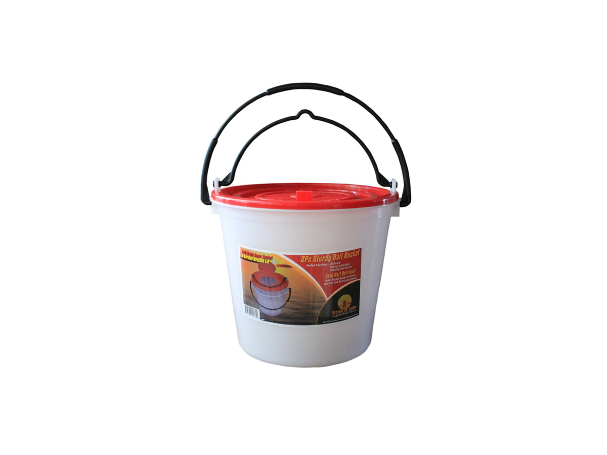 Challenge Plastics 2 Piece Bait Bucket 10Qt 50165
