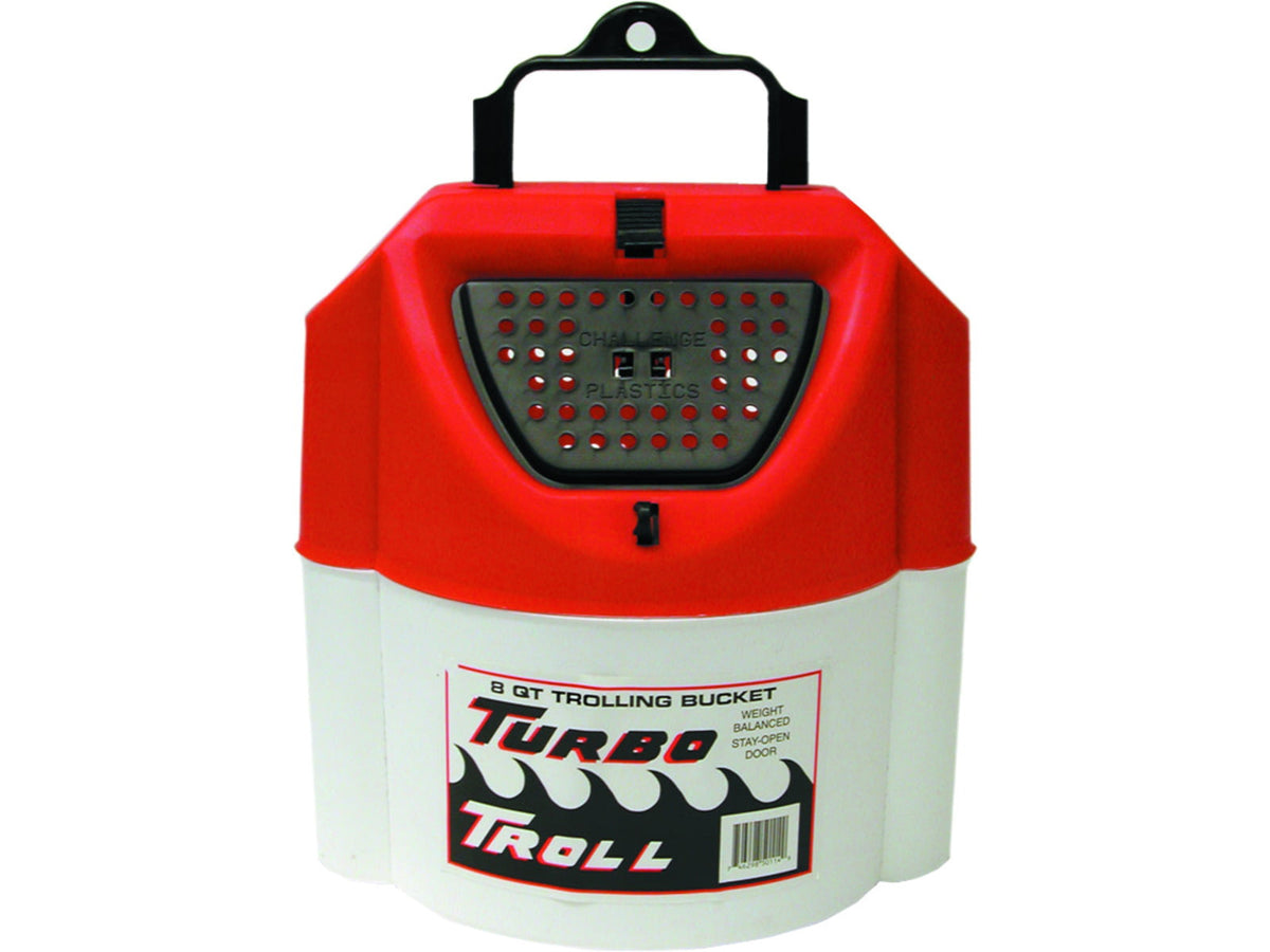 Challenge Plastics Turbo Troll Bucket 8Qt 50114