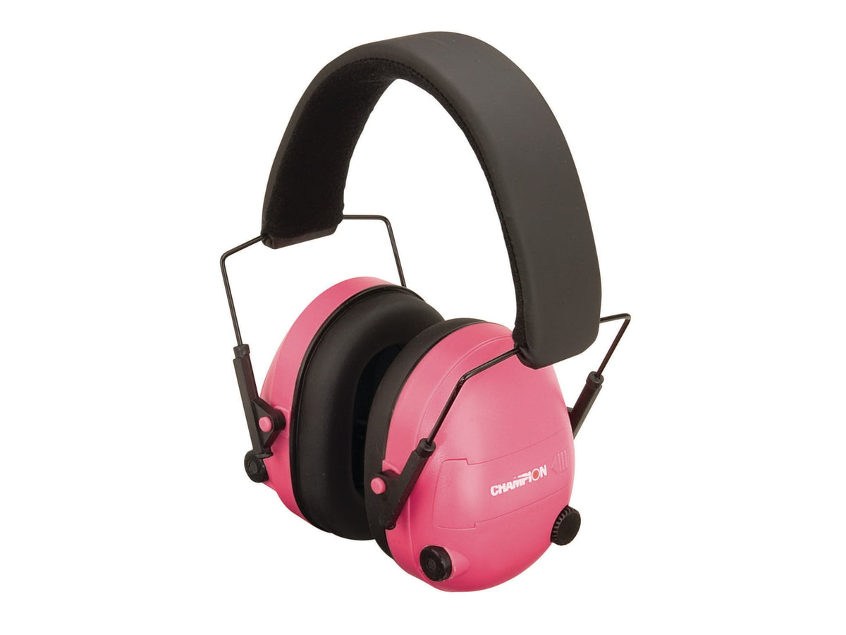 Champion Electronic Ear Muffs 21dB NRR - Pink 40975