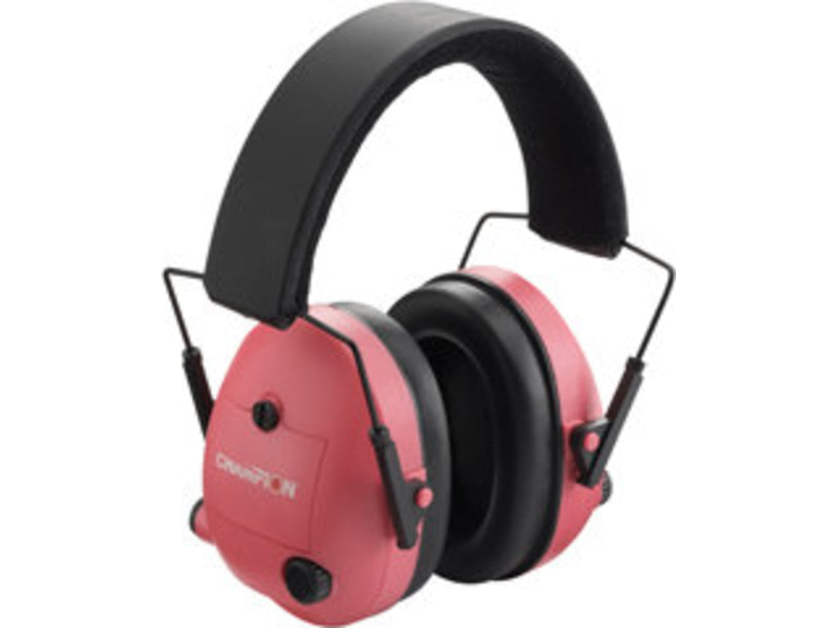 Champion Electronic Ear Muffs 21dB NRR - Pink 40975