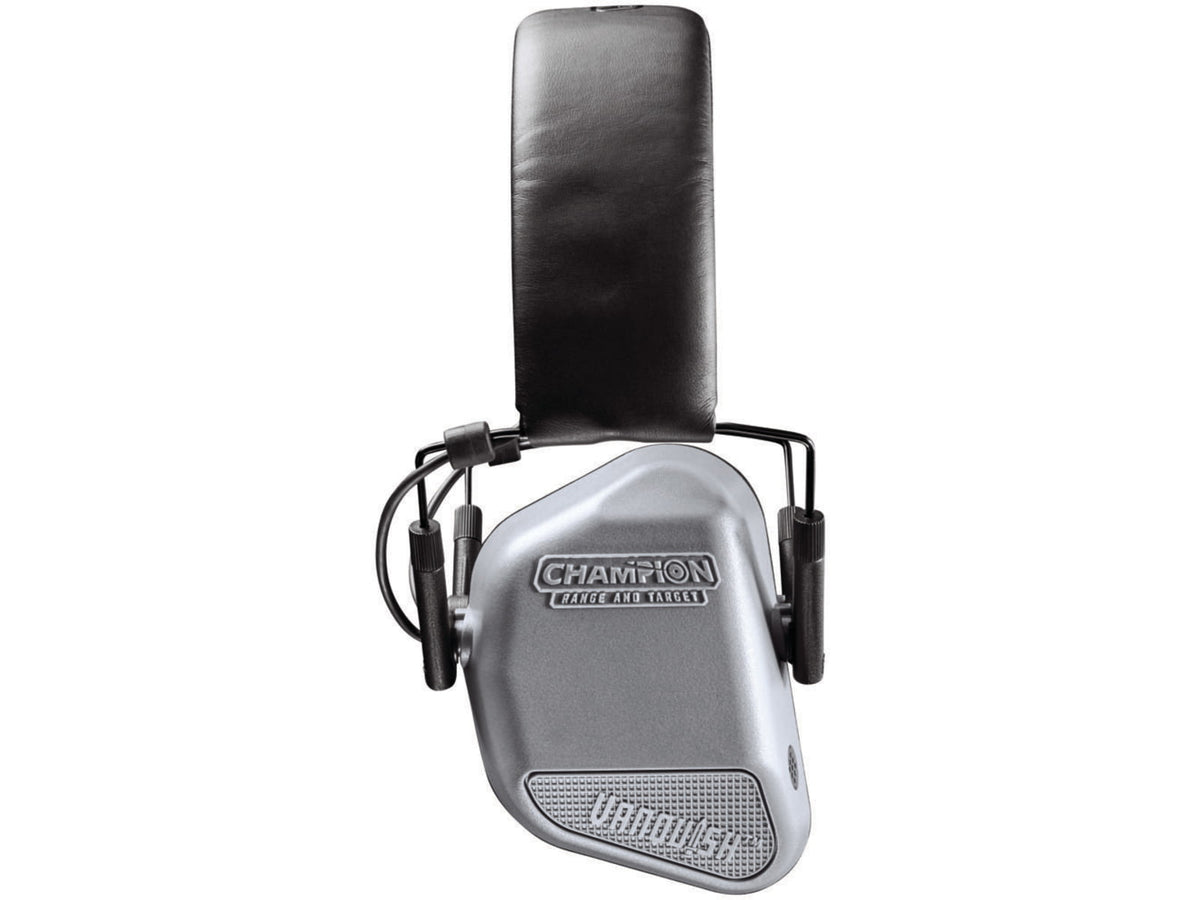 Champion Traps and Targets Vanquish Pro Hearing Protection Ear Muffs - Electronic Gray 40980