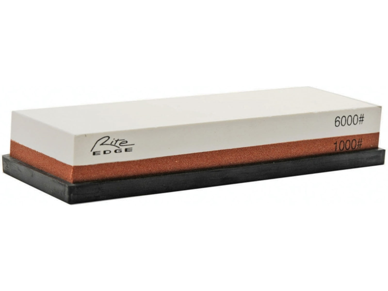 China Made Sharpening Stone 1000/6000 7.25in X 2.63in X 1.25in Stone 7in X 2.25in X 1.13in 1000 Grit Side For Sharpening And 6000 Grit Side For Honing Gel Base 212875