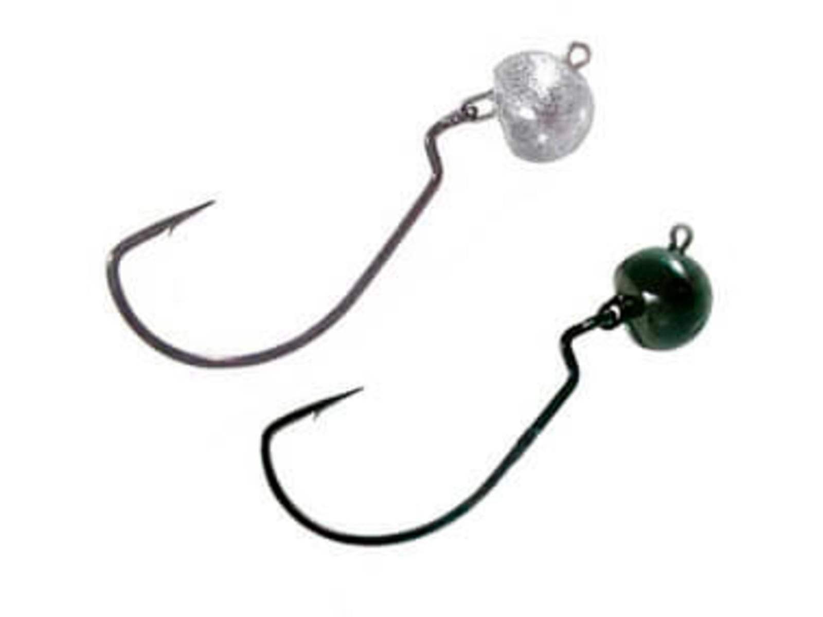 Chompers Wobblehead Football Jig 7/16 oz - 2 Pack Green Pumpkin