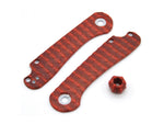 Chroma Scales Elementum Red Handle Scales Textured Nylon PA12 1004-0013-018-BA