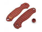 Chroma Scales Para 3 Red Handle Scales Textured Nylon PA12 1003-0013-018-GA