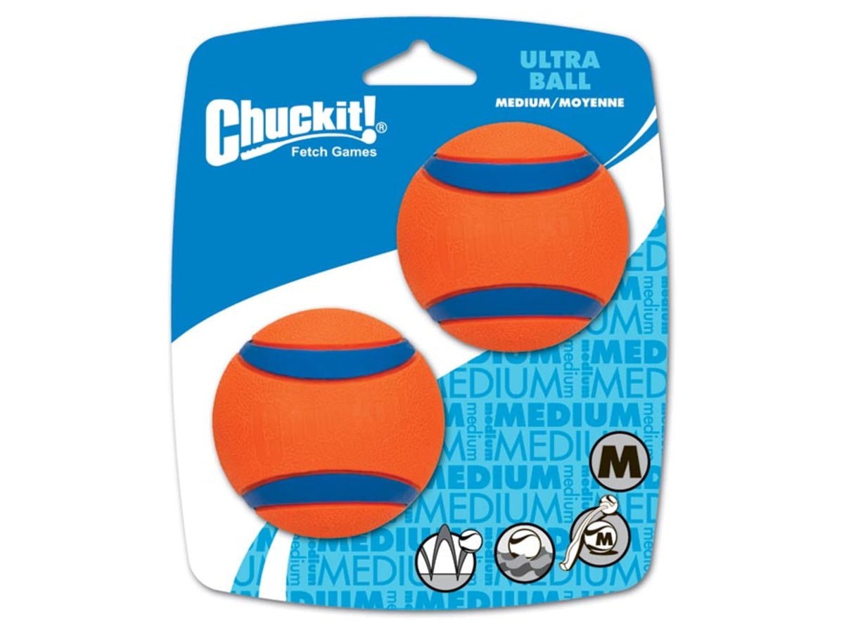 Chuckit Med Ultra Ball 2 Pack 352382